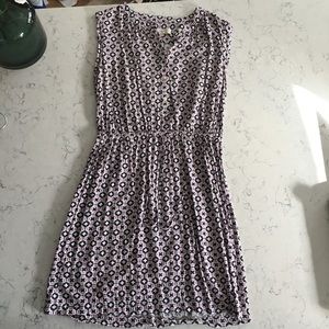 Loft Tiled Capsleeve Shirtdress